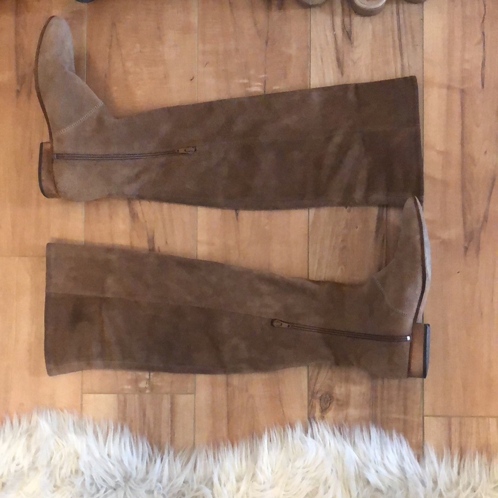 Sultry Suede Knee High Boots by Free People